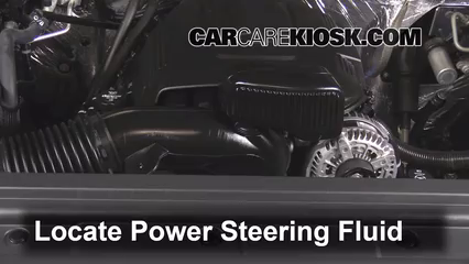 2015 GMC Sierra 2500 HD 6.0L V8 FlexFuel Extended Cab Pickup Power Steering Fluid