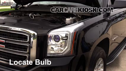 2015 GMC Yukon XL SLT 5.3L V8 FlexFuel Luces Luz de estacionamiento (reemplazar foco)