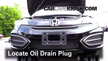 2015 Honda Civic LX 1.8L 4 Cyl. Coupe Huile Changer l'huile et le filtre à huile