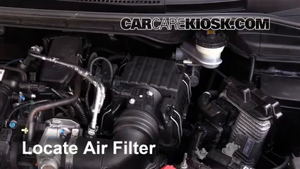 2015 Honda Fit EX 1.5L 4 Cyl. Air Filter (Engine) Replace