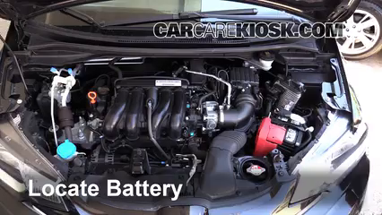 2015 Honda Fit EX 1.5L 4 Cyl. Battery Replace