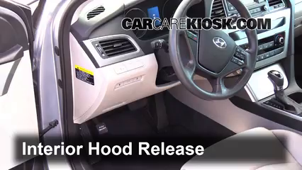 2015 Hyundai Sonata SE 2.4L 4 Cyl. Hood