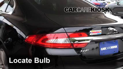 2015 Jaguar XF Sport 3.0L V6 Supercharged Lights Brake Light (replace bulb)