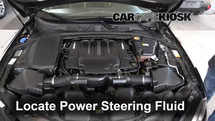 2015 Jaguar XF Sport 3.0L V6 Supercharged Power Steering Fluid