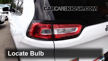 2015 Jeep Cherokee Latitude 2.4L 4 Cyl. Lights Brake Light (replace bulb)