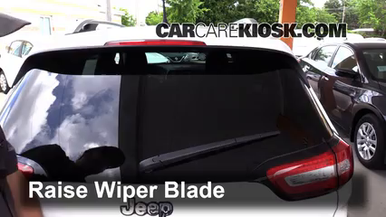 2015 Jeep Cherokee Latitude 2.4L 4 Cyl. Windshield Wiper Blade (Rear) Replace Wiper Blade