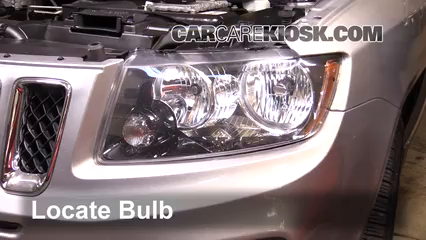 2015 Jeep Compass Sport 2.0L 4 Cyl. Lights Headlight (replace bulb)