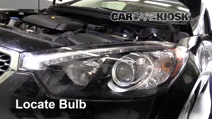 2015 Kia Forte5 EX 2.0L 4 Cyl. Lights Headlight (replace bulb)