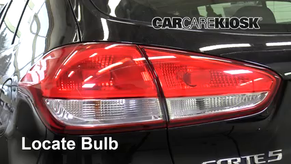 2015 Kia Forte5 EX 2.0L 4 Cyl. Lights Tail Light (replace bulb)
