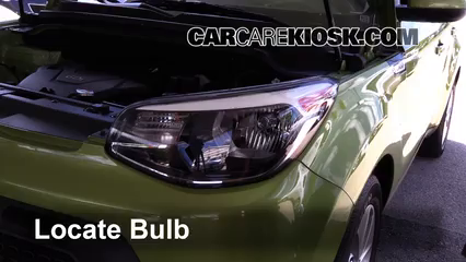 2015 Kia Soul 1.6L 4 Cyl. Lights Headlight (replace bulb)