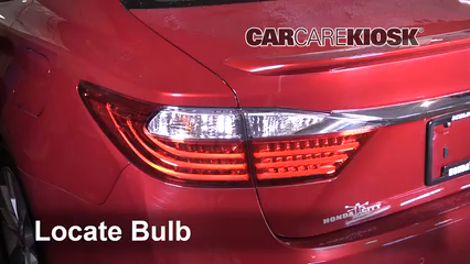 2015 Lexus ES300h 2.5L 4 Cyl. Lights Tail Light (replace bulb)