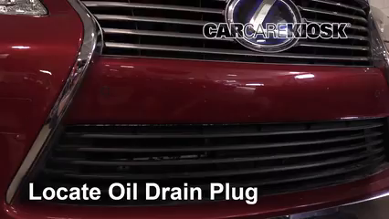 2015 Lexus ES300h 2.5L 4 Cyl. Aceite Cambiar aceite y filtro de aceite