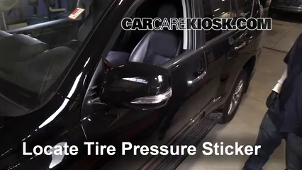 2015 Lexus GX460 Luxury 4.6L V8 Tires & Wheels Check Tire Pressure