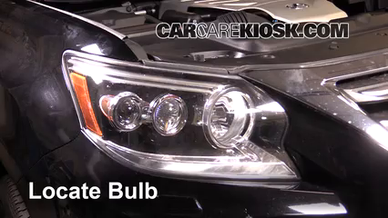 2015 Lexus GX460 Luxury 4.6L V8 Lights Headlight (replace bulb)
