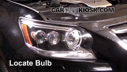 2015 Lexus GX460 Luxury 4.6L V8 Luces Luz de estacionamiento (reemplazar foco)
