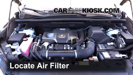 2015 Lexus NX200t 2.0L 4 Cyl. Turbo Filtro de aire (motor)