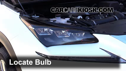 2015 Lexus NX200t 2.0L 4 Cyl. Turbo Luces Luz de estacionamiento (reemplazar foco)