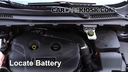 2015 Lincoln MKC 2.0L 4 Cyl. Turbo Battery Replace