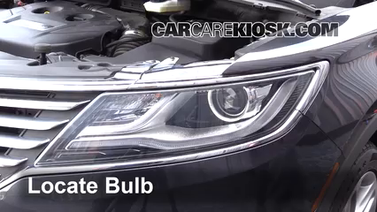 2015 Lincoln MKC 2.0L 4 Cyl. Turbo Lights Headlight (replace bulb)