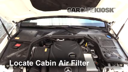 2015 Mercedes-Benz C300 4Matic 2.0L 4 Cyl. Turbo Filtre à air (intérieur)
