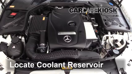 2015 Mercedes-Benz C300 4Matic 2.0L 4 Cyl. Turbo Fuites de Liquide