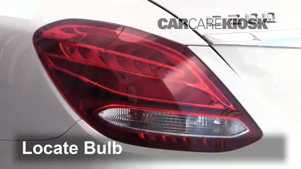 2015 Mercedes-Benz C300 4Matic 2.0L 4 Cyl. Turbo Lights Turn Signal - Rear (replace bulb)
