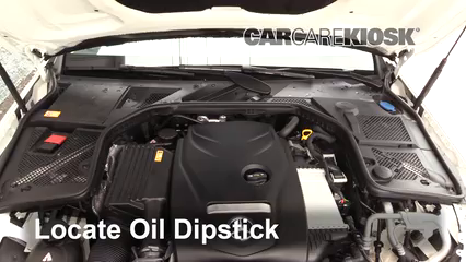 2015 Mercedes-Benz C300 4Matic 2.0L 4 Cyl. Turbo Oil Check Oil Level