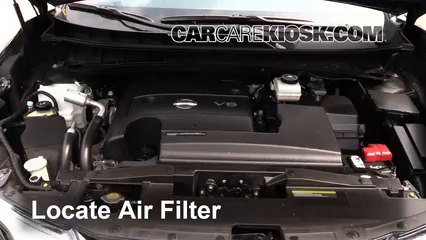 2015 Nissan Murano Platinum 3.5L V6 Filtre à air (moteur)