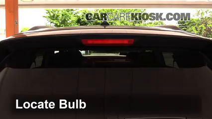 2015 Nissan Murano Platinum 3.5L V6 Lights Center Brake Light (replace bulb)