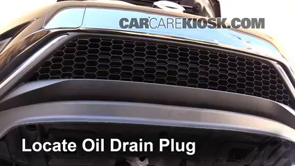 2015 Nissan Murano Platinum 3.5L V6 Huile Changer l'huile et le filtre à huile