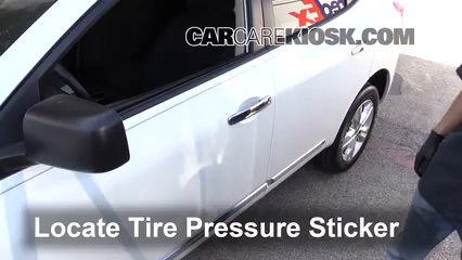 2015 Nissan Rogue Select S 2.5L 4 Cyl. Tires & Wheels Check Tire Pressure