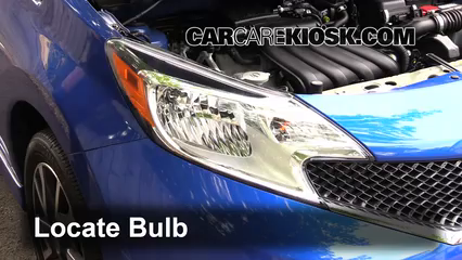 2015 Nissan Versa Note S 1.6L 4 Cyl. Luces Luz de estacionamiento (reemplazar foco)