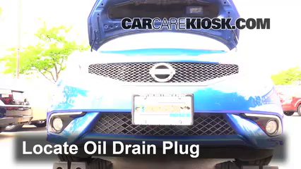 2015 Nissan Versa Note S 1.6L 4 Cyl. Huile Changer l'huile et le filtre à huile