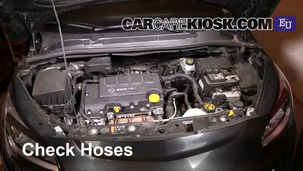 2015 Opel Corsa Enjoy 1.4L 4 Cyl. Turbo Hoses Check Hoses