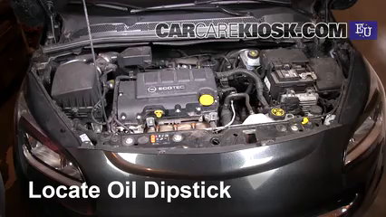 2015 Opel Corsa Enjoy 1.4L 4 Cyl. Turbo Oil Check Oil Level