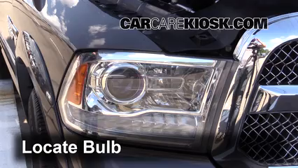 2015 Ram 1500 Laramie Longhorn 3.0L V6 Turbo Diesel Lights Headlight (replace bulb)