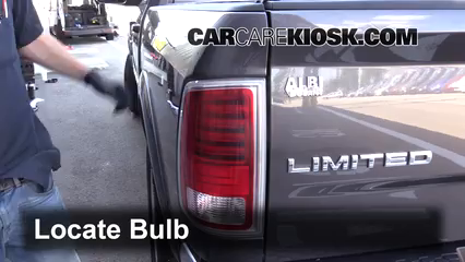 2015 Ram 1500 Laramie Longhorn 3.0L V6 Turbo Diesel Éclairage Feux de position arrière (remplacer ampoule)