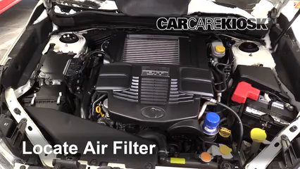 2015 Subaru Forester 2.0XT Touring 2.0L 4 Cyl. Turbo Air Filter (Engine) Replace