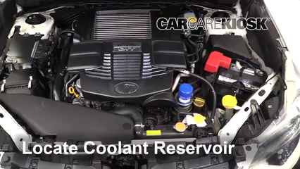 2015 Subaru Forester 2.0XT Touring 2.0L 4 Cyl. Turbo Coolant (Antifreeze) Add Coolant