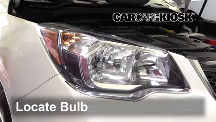 2015 Subaru Forester 2.0XT Touring 2.0L 4 Cyl. Turbo Éclairage Feux de croisement (remplacer l'ampoule)