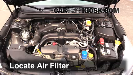 2015 Subaru Legacy 2.5i Premium 2.5L 4 Cyl. Air Filter (Engine) Replace