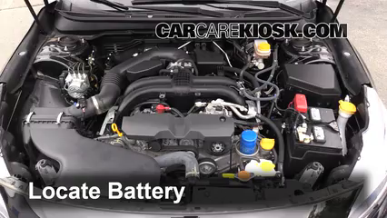 2015 Subaru Legacy 2.5i Premium 2.5L 4 Cyl. Battery Replace