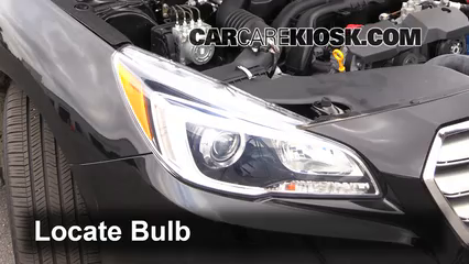 2015 Subaru Legacy 2.5i Premium 2.5L 4 Cyl. Éclairage Feux de route (remplacer l'ampoule)