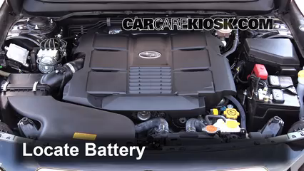 2015 Subaru Outback 3.6R Limited 3.6L 6 Cyl. Batterie Changement