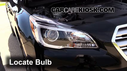 2015 Subaru Outback 3.6R Limited 3.6L 6 Cyl. Éclairage Feux de route (remplacer l'ampoule)