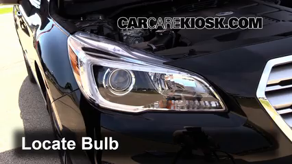 2015 Subaru Outback 3.6R Limited 3.6L 6 Cyl. Luces Luz de estacionamiento (reemplazar foco)
