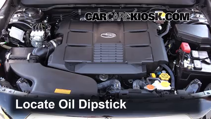 2015 Subaru Outback 3.6R Limited 3.6L 6 Cyl. Oil Check Oil Level