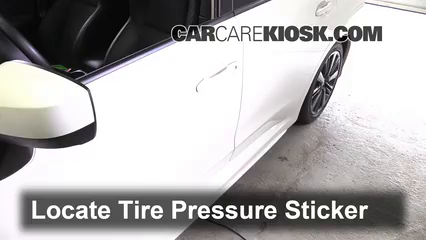 2015 Subaru WRX Limited 2.0L 4 Cyl. Turbo Tires & Wheels Check Tire Pressure
