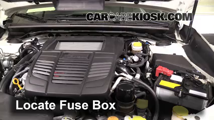 2015 Subaru WRX Limited 2.0L 4 Cyl. Turbo Fusible (moteur) Contrôle