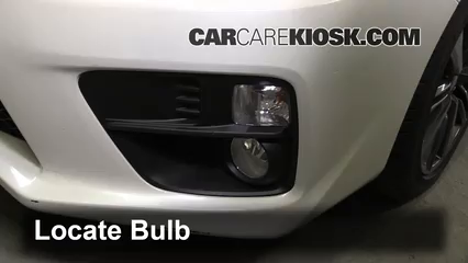 2015 Subaru WRX Limited 2.0L 4 Cyl. Turbo Lights Fog Light (replace bulb)